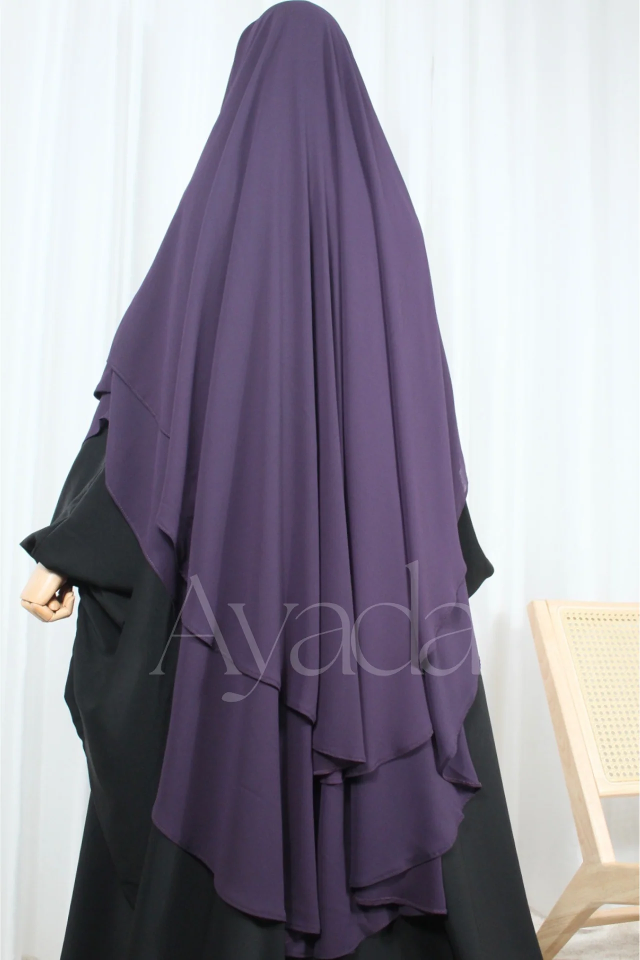 Khimar Butterfly arrondi - Image 20