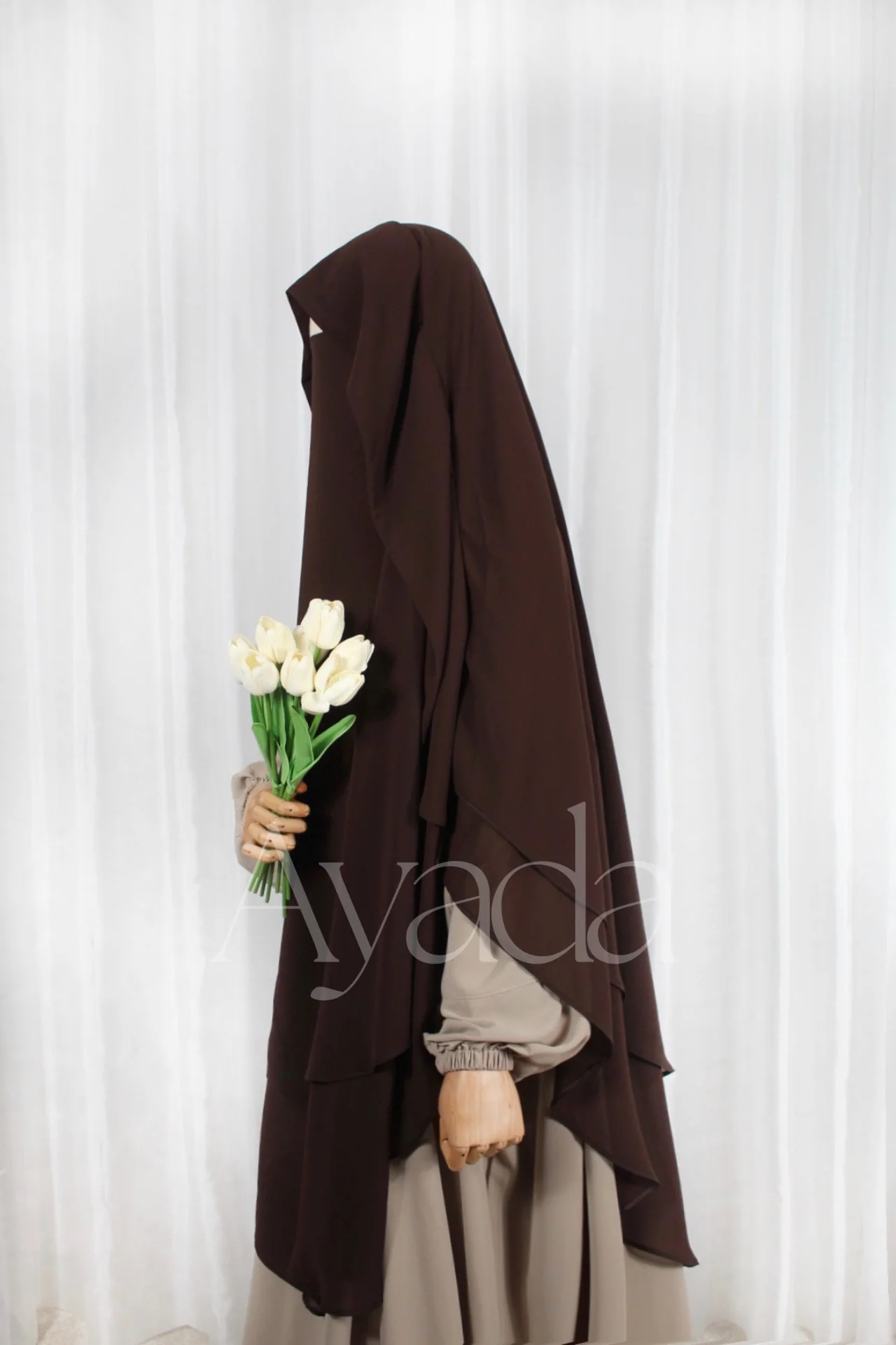 Khimar Butterfly arrondi - Image 28