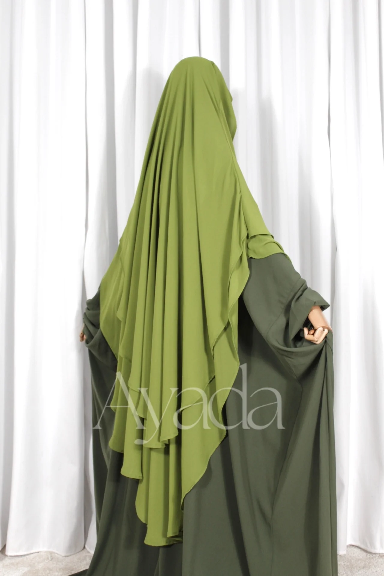 Khimar Butterfly arrondi - Image 5