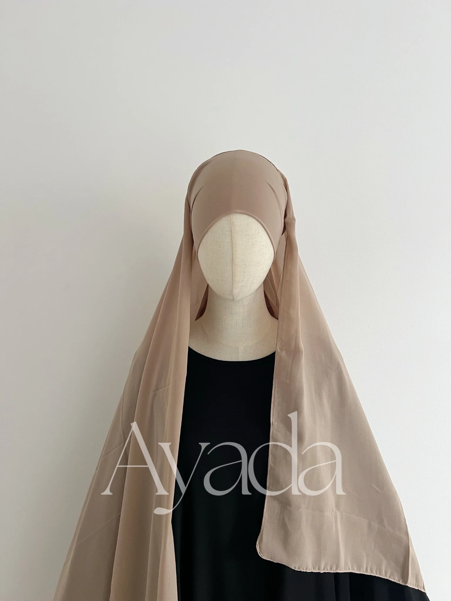 Maxi Hijab XXL à nouer Mousseline Royale - Image 3