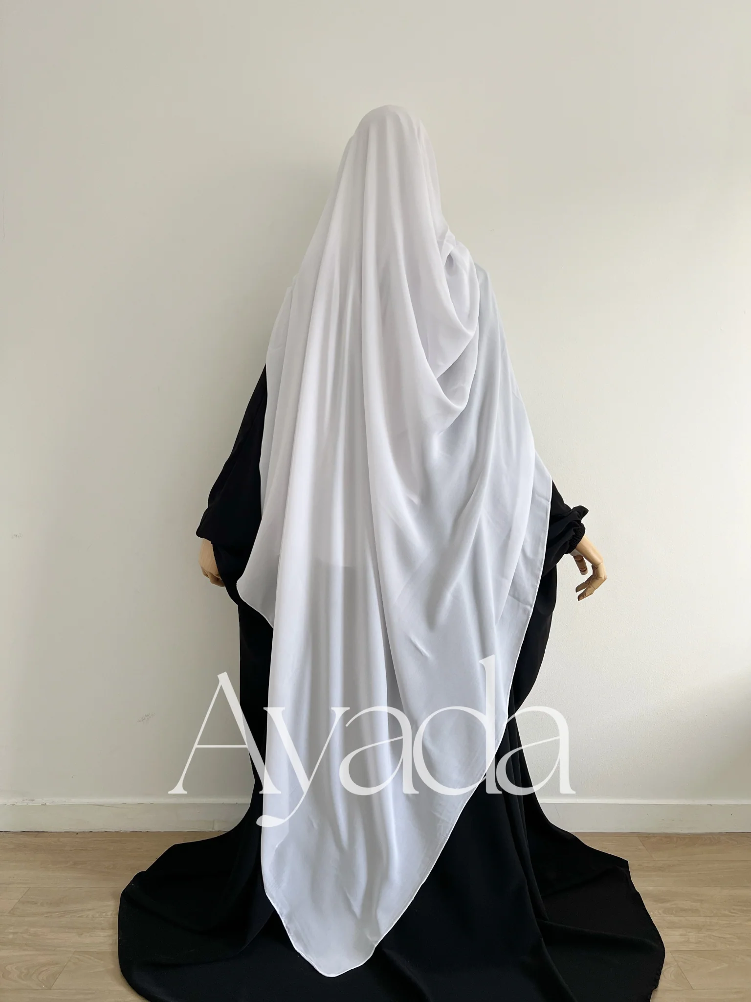Maxi Hijab XXL à nouer Mousseline Royale - Image 9