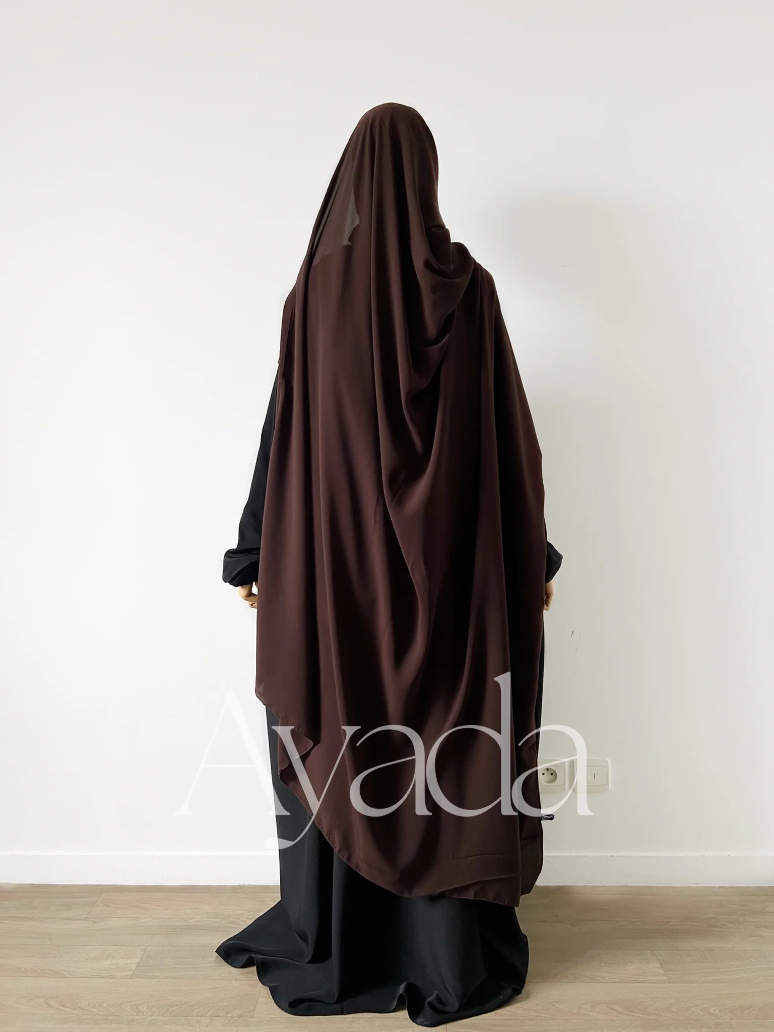 Maxi Hijab XXL simple Mousseline Royale - Image 19