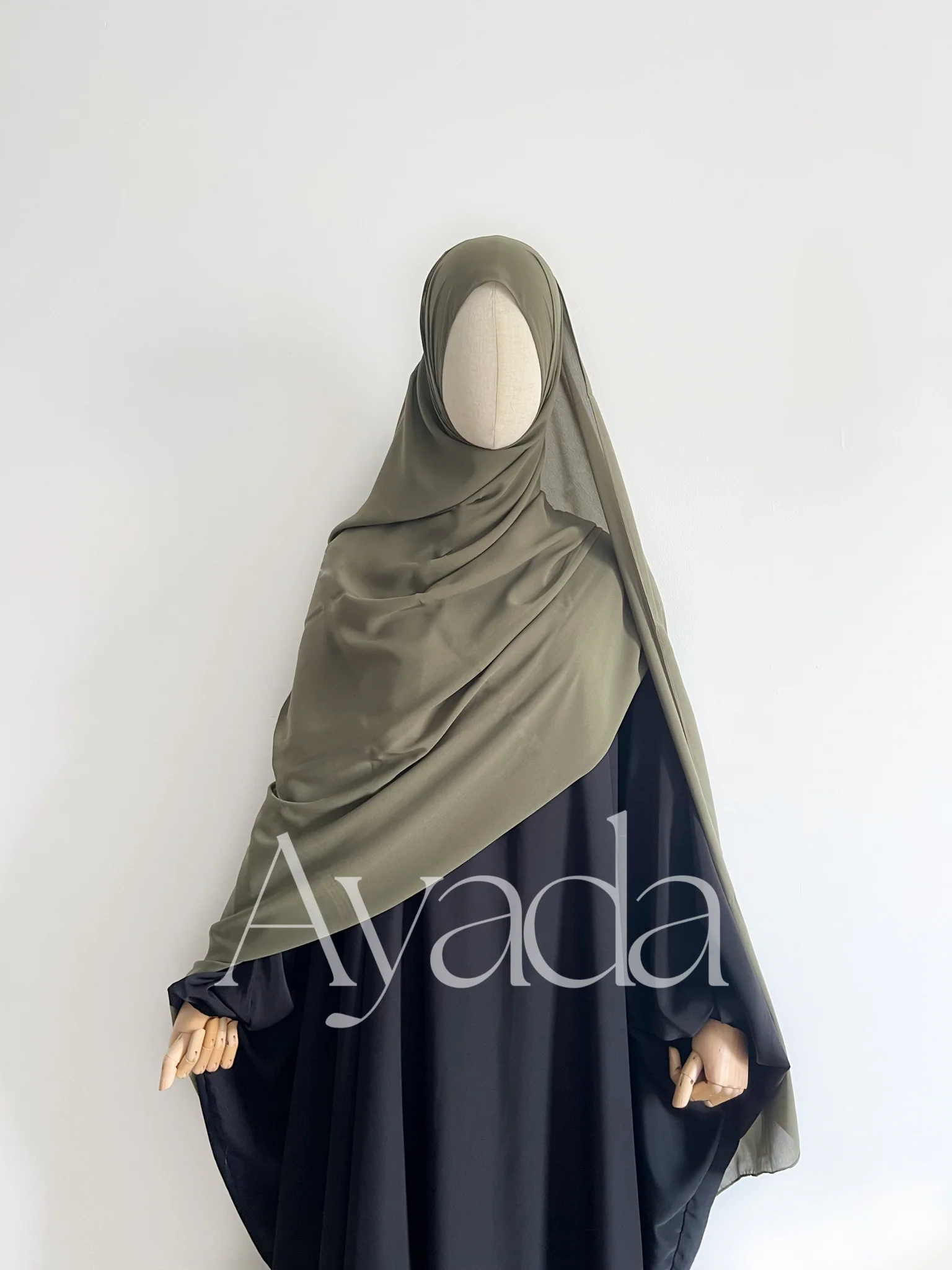 Maxi Hijab XXL simple Mousseline Royale - Image 24