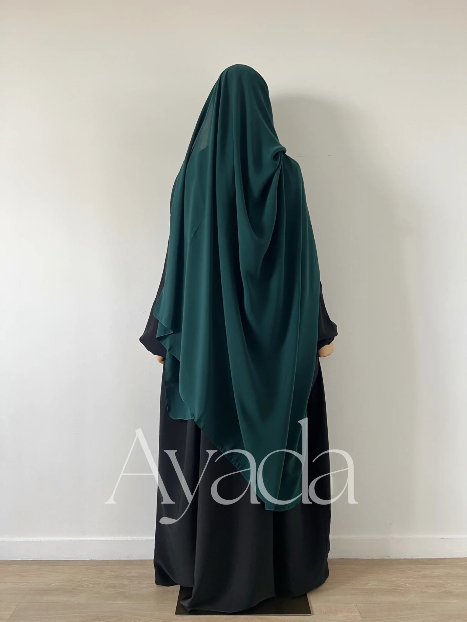 Maxi Hijab XXL simple Mousseline Royale - Image 28