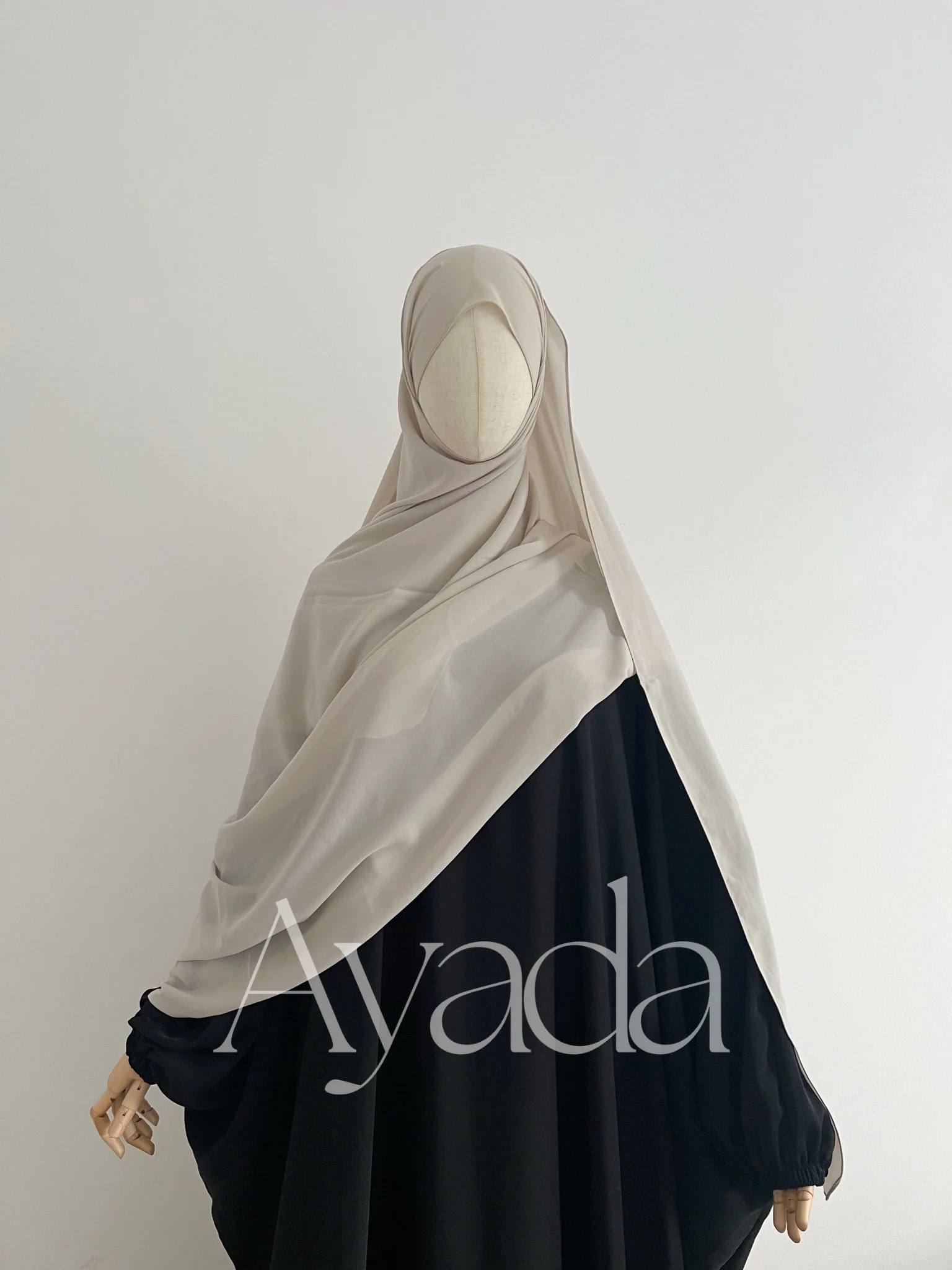 Maxi Hijab XXL simple Mousseline Royale - Image 3