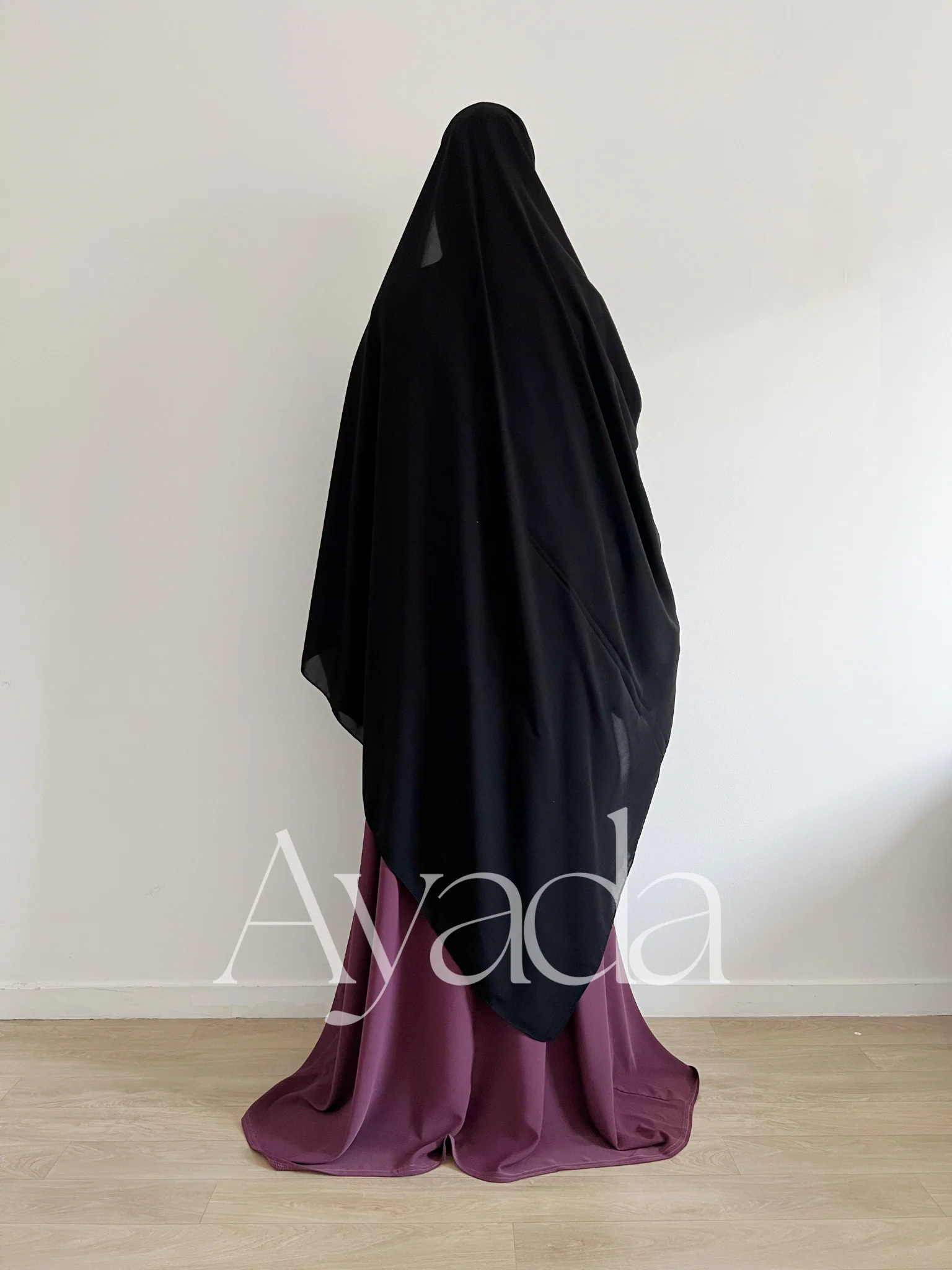 Maxi Hijab XXL simple Mousseline Royale - Image 5