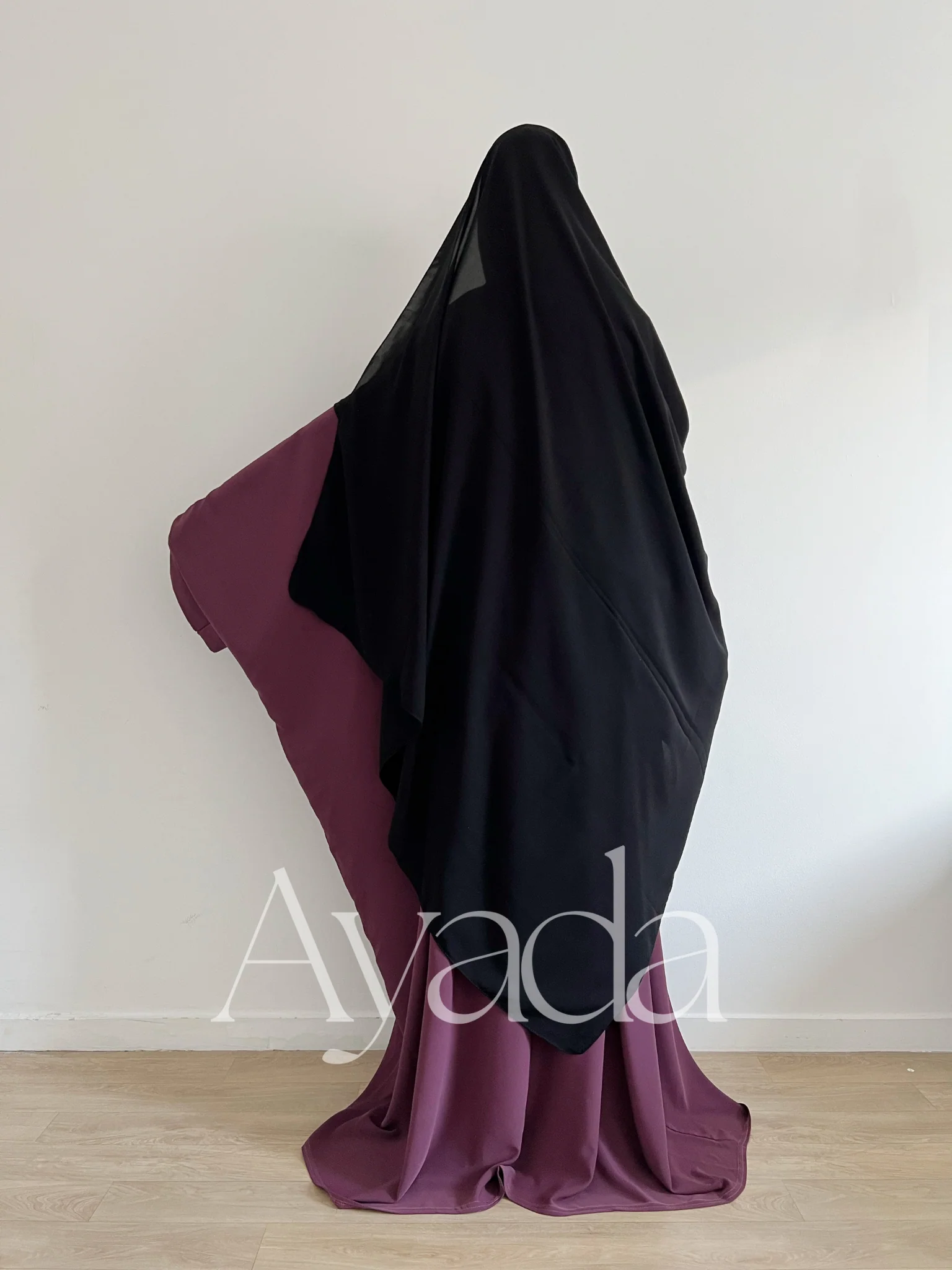 Maxi Hijab XXL simple Mousseline Royale - Image 6