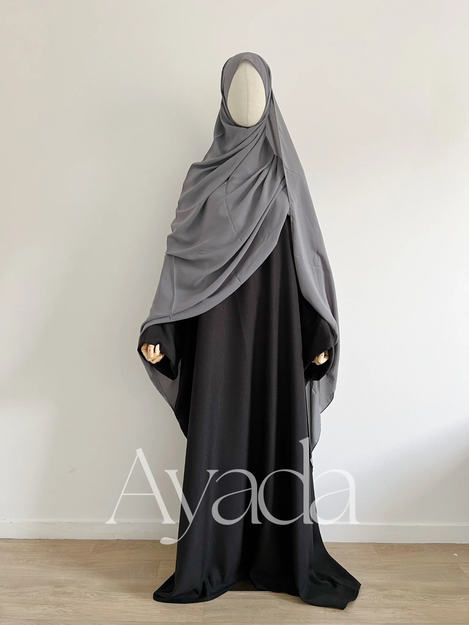 Maxi Hijab XXL simple Mousseline Royale - Image 8