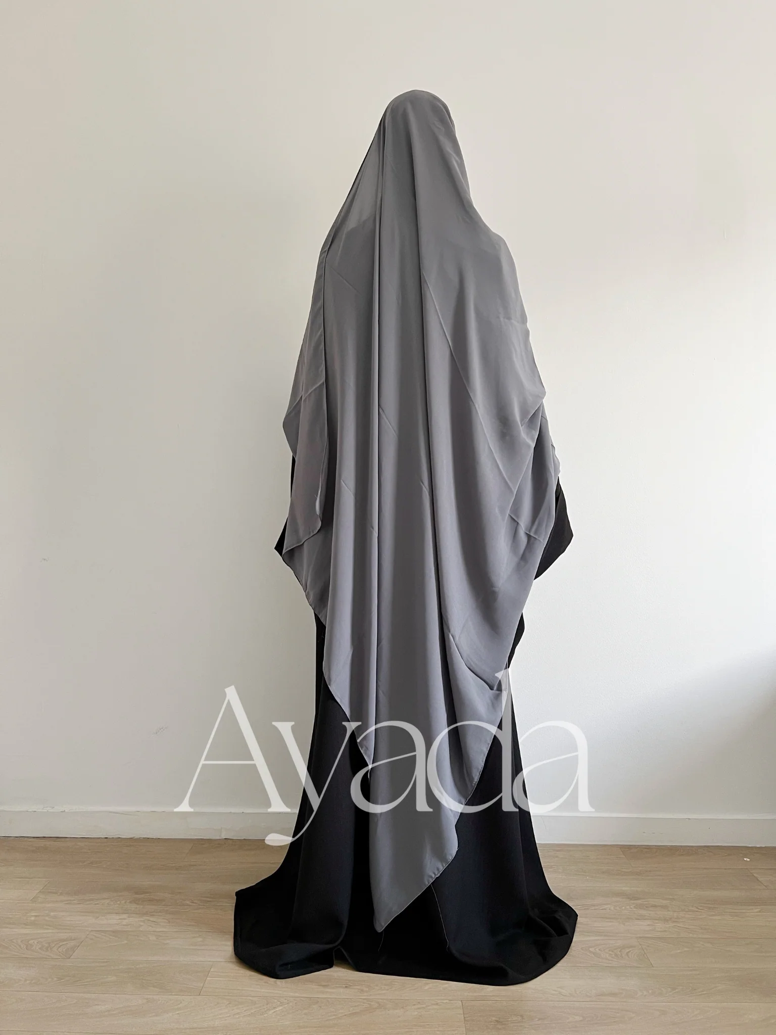 Maxi Hijab XXL simple Mousseline Royale - Image 9