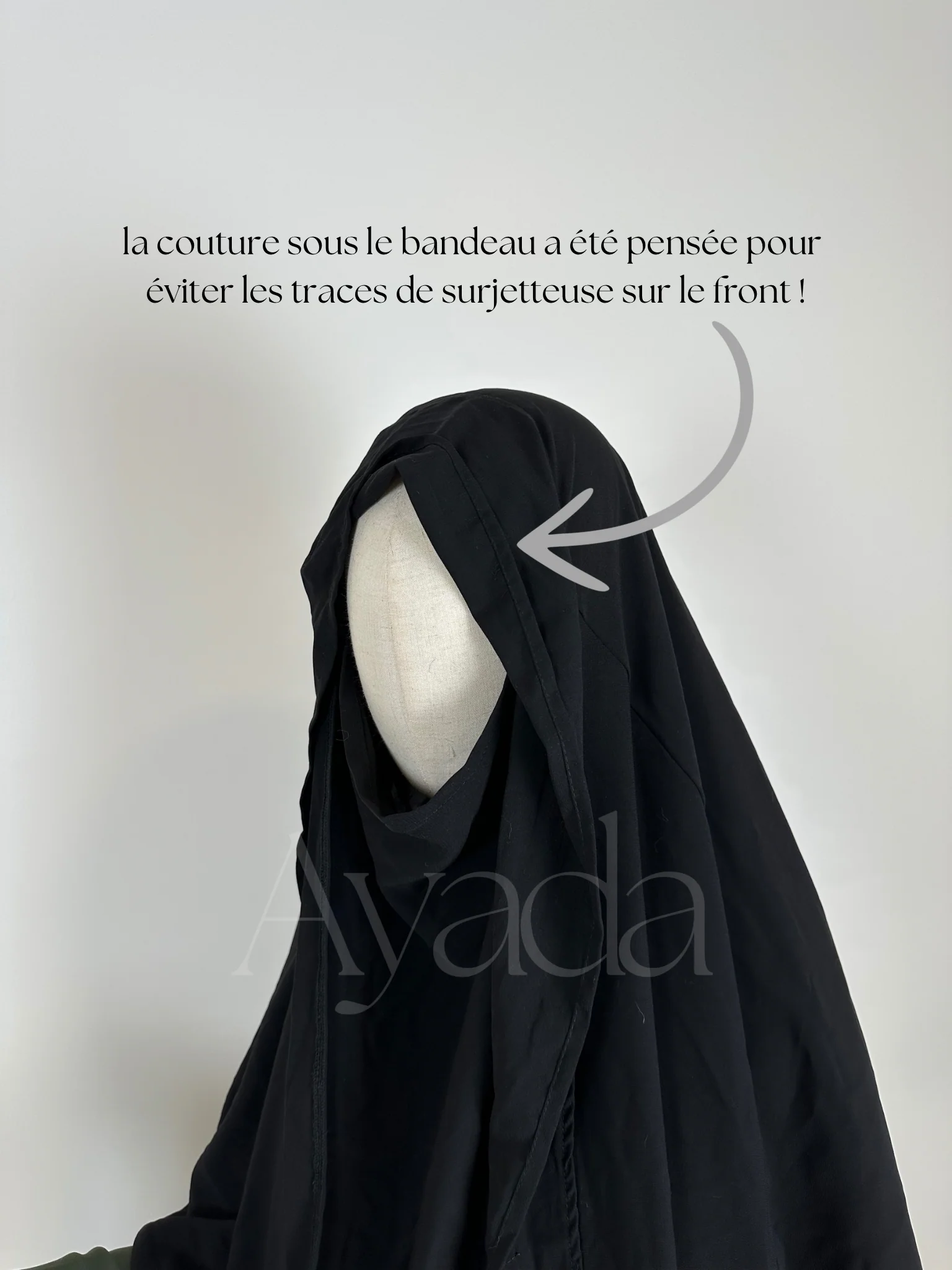 Khimar Maxi Whoolpeach Royal Pointu - Image 5