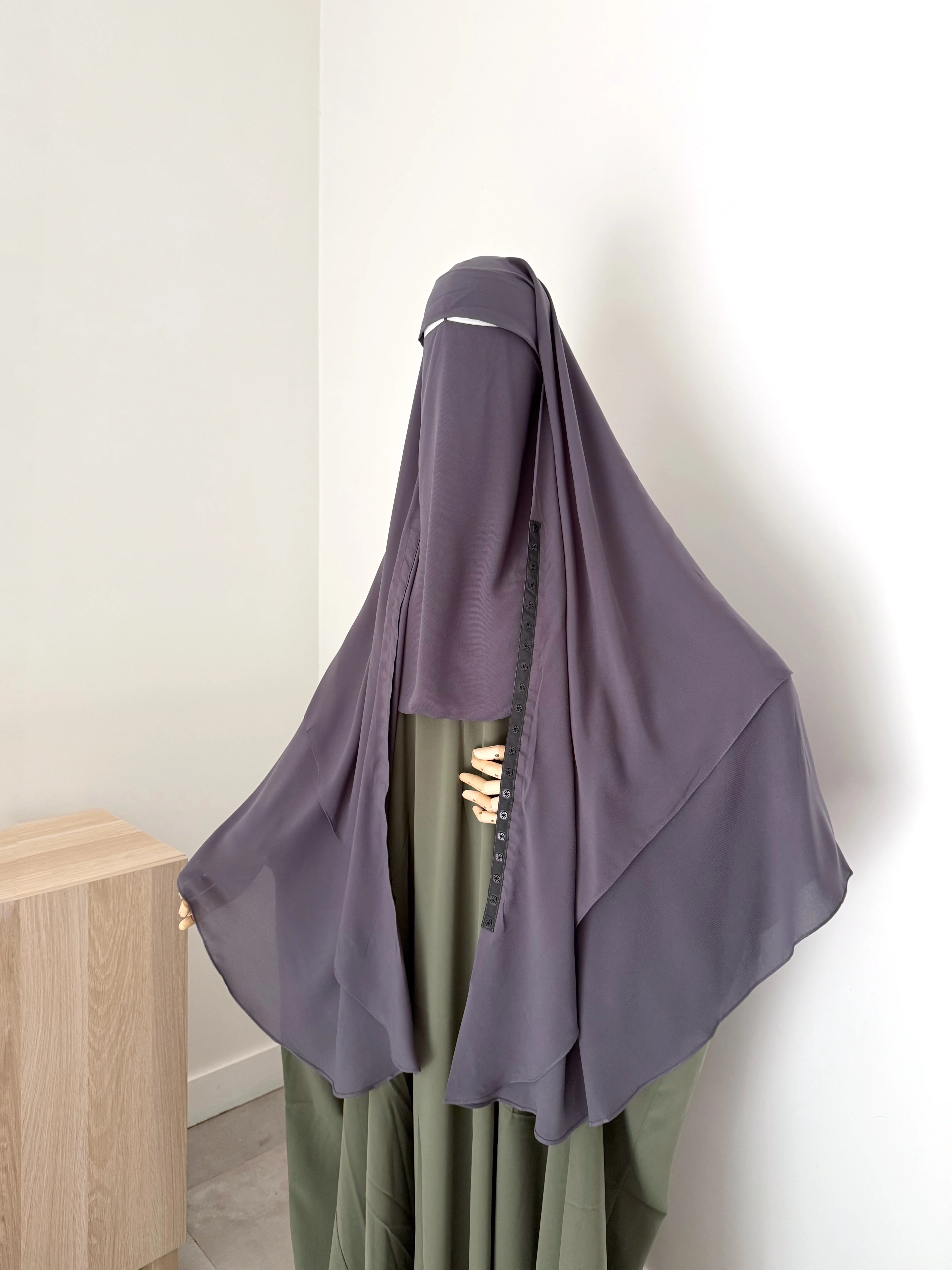 Niqab/Sitar Wiqayah Casquette à clip - Image 8