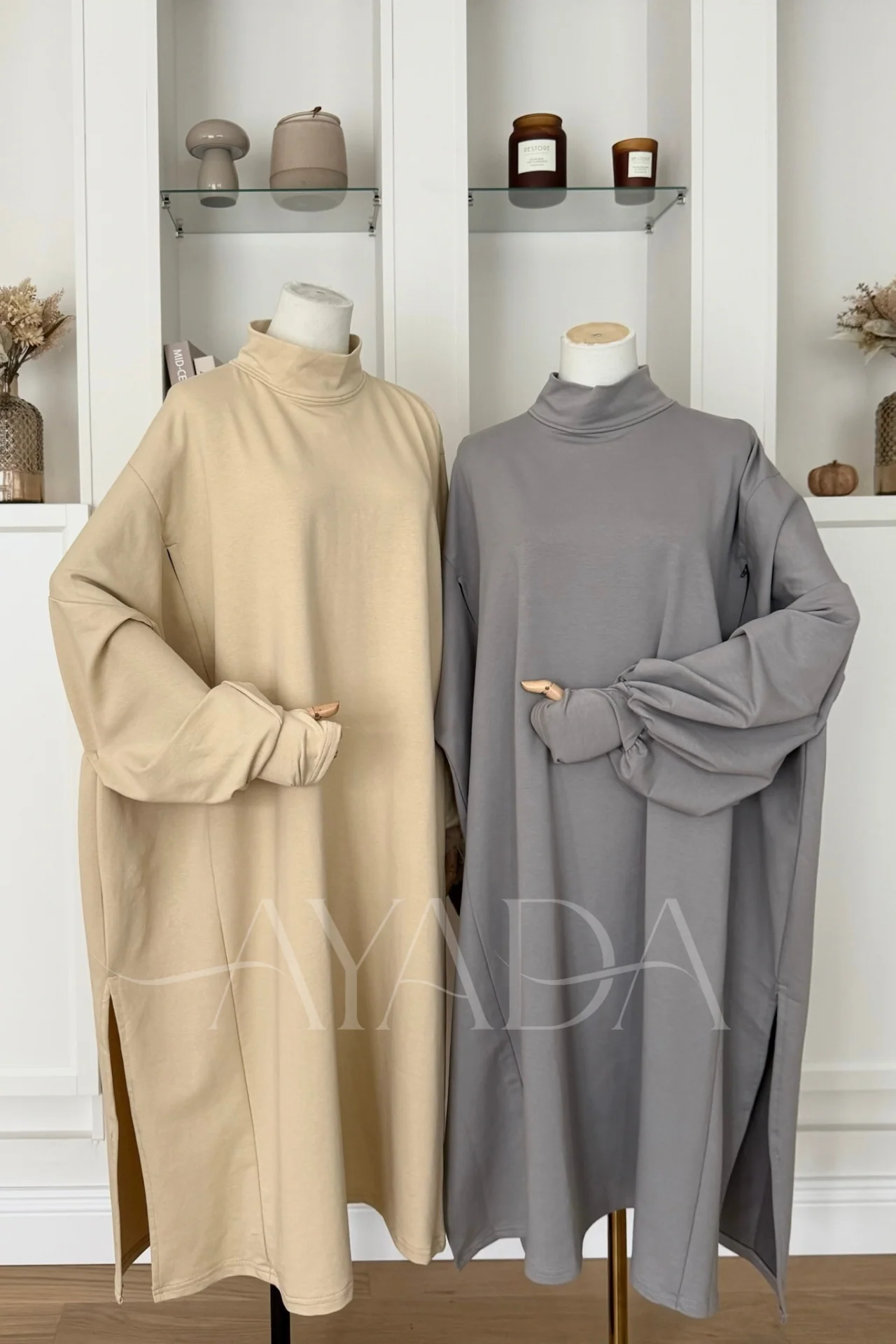 Tunique COCOON Molleton mitaines intégrées - Image 10