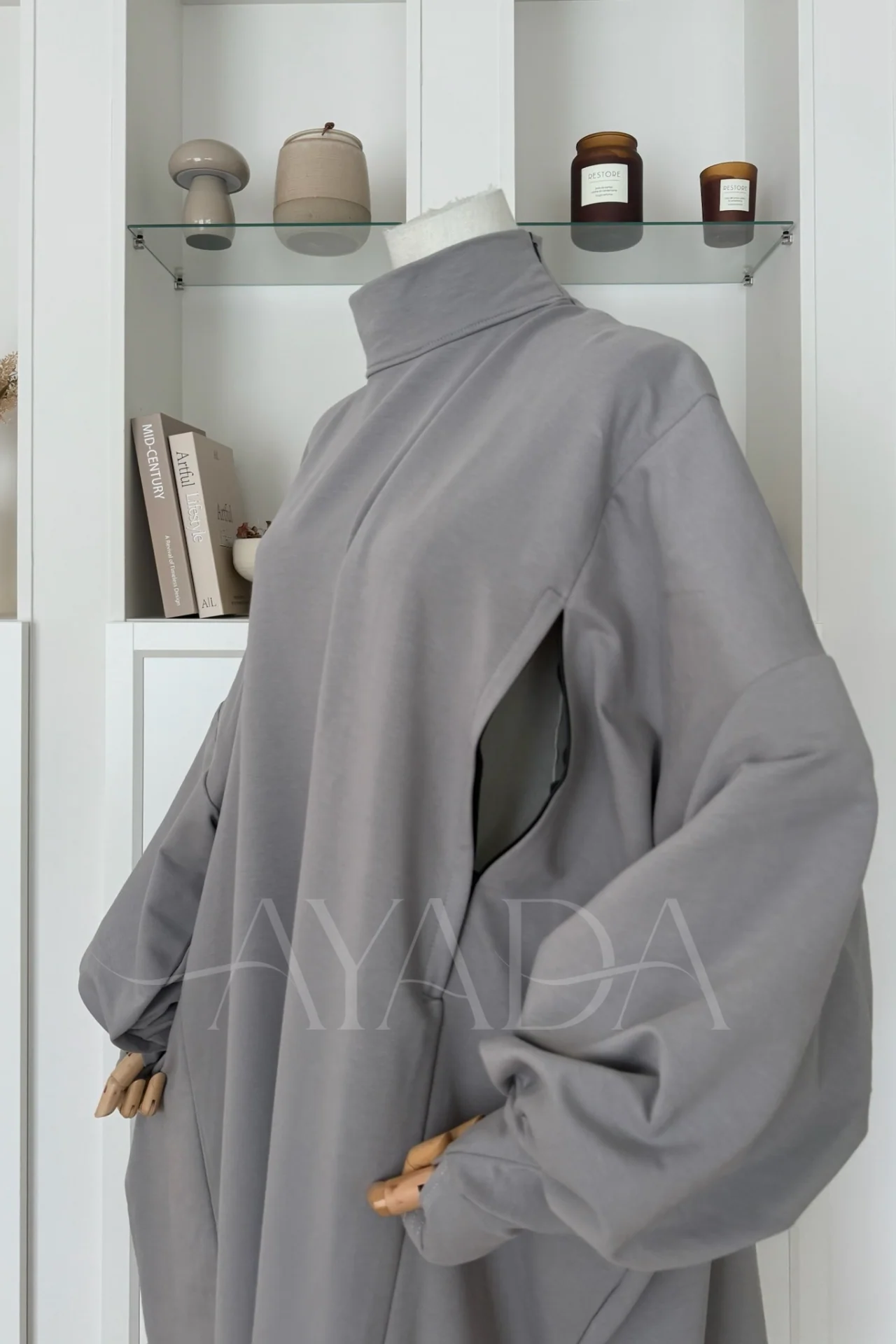 Tunique COCOON Molleton mitaines intégrées - Image 14